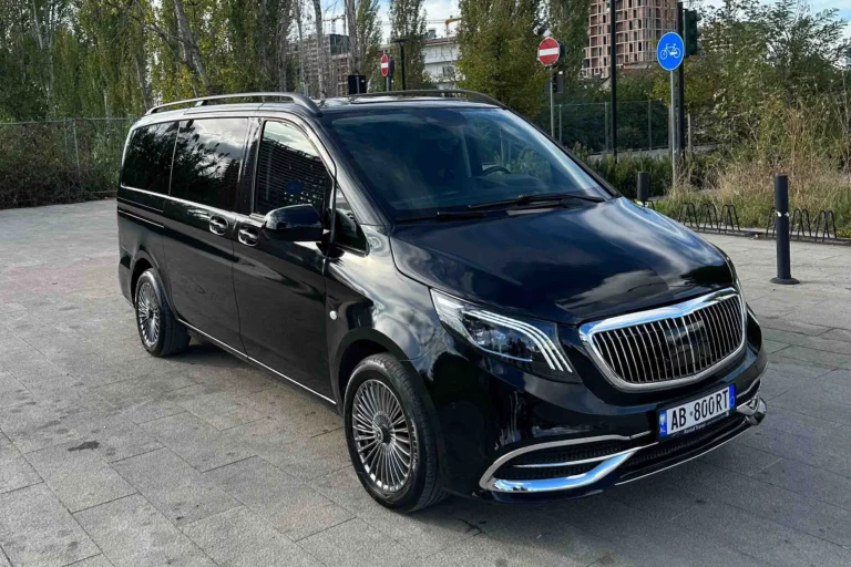 Mercedes V-Class rental in Tirana Albania