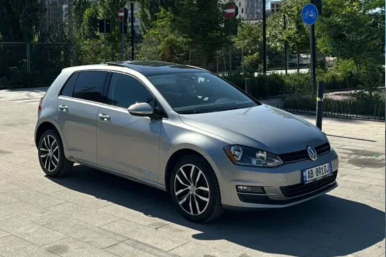 Volkswagen Golf 7 car rental Tirana Airport Albania
