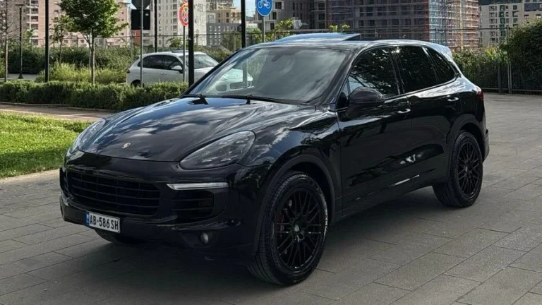Porsche Cayenne S luxury SUV rental in Tirana Albania