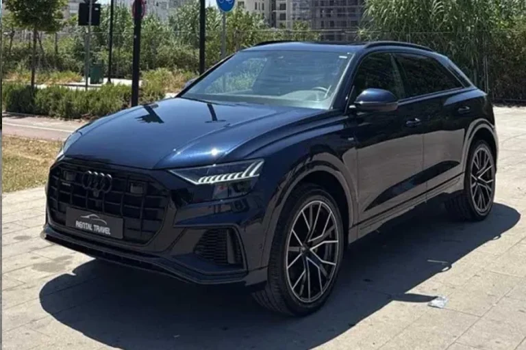 Audi Q8 luxury SUV rental in Tirana Albania