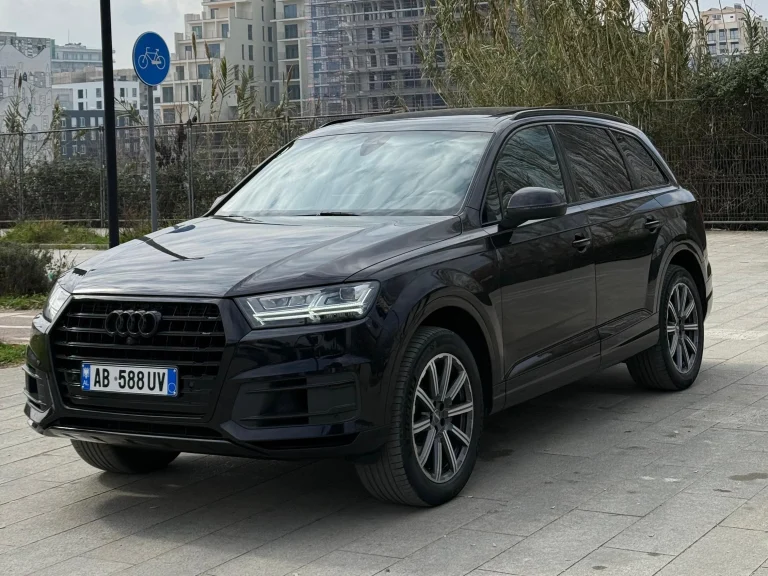 Audi Q7 luxury SUV rental in Tirana Albania